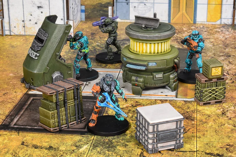 mar halo custom spartan team defending the generator photo web