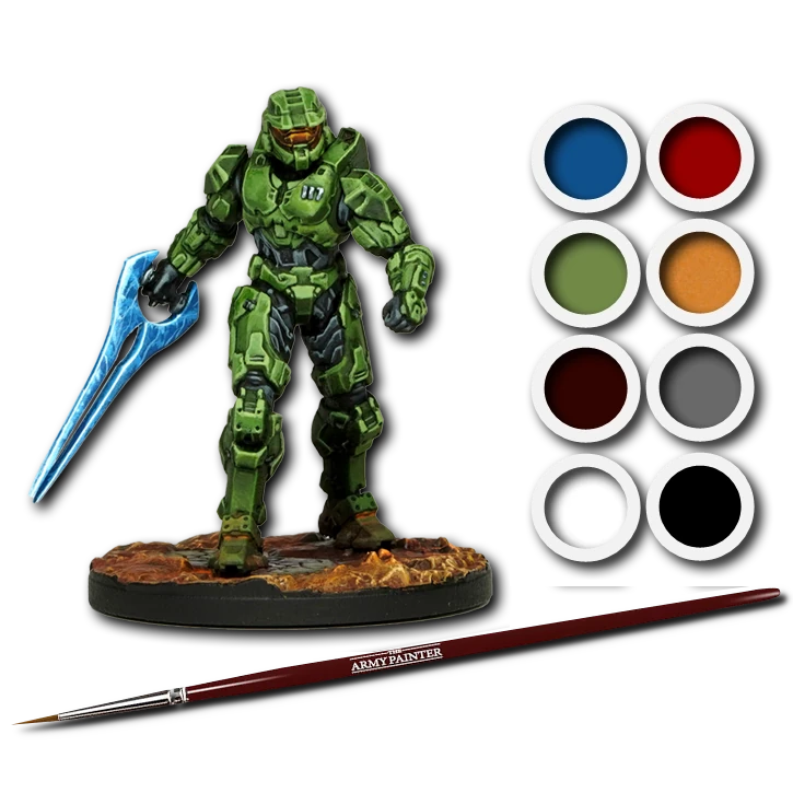 master chief paint set master chief paint set