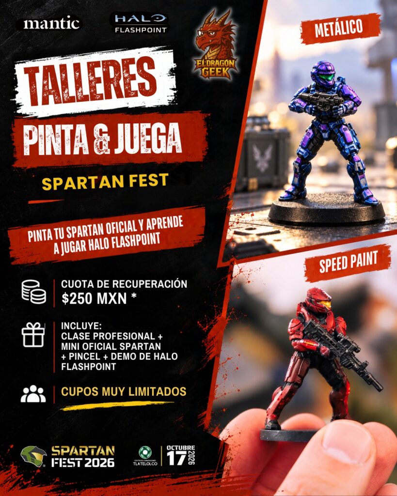 Talleres de Pintura en Spartan Fest 2026