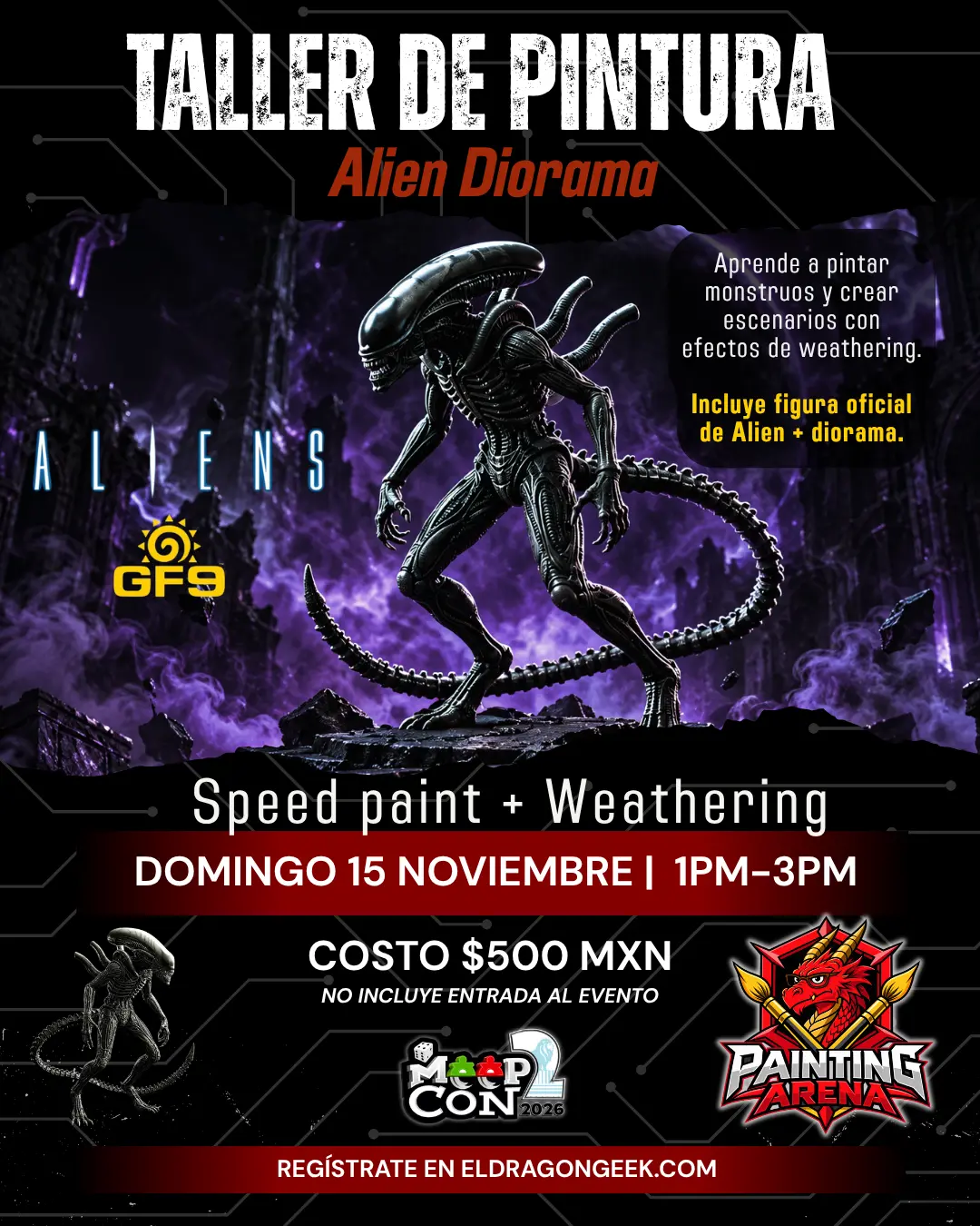 MeepCon 2026: Alien Diorama