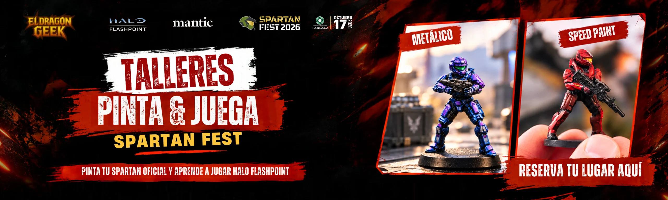 Talleres de Pintura en Spartan Fest 2026